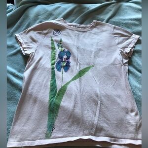 Hand Painted Iris Tee